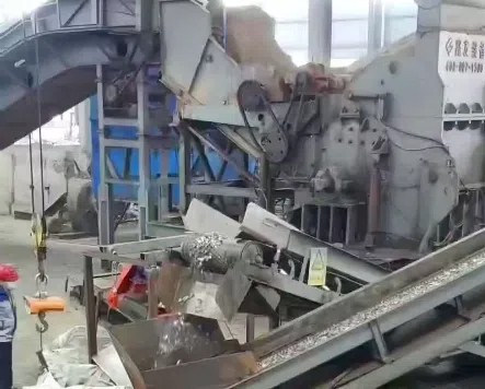 江蘇大型鋁棒廠(chǎng)再生鋁分選線(xiàn)安裝渦電流除鐵器空分機(jī)X分選機(jī)