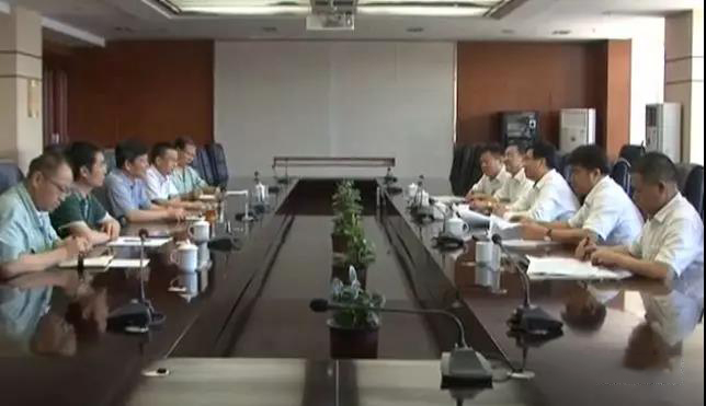 工商銀行陜西分行行長(zhǎng)高志新一行來(lái)公司走訪