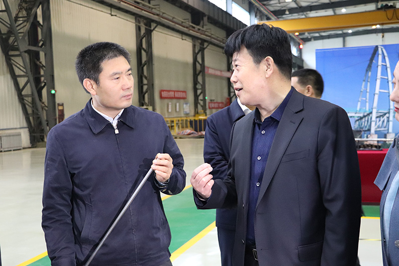 副省長徐大彤來寶鈦調(diào)研