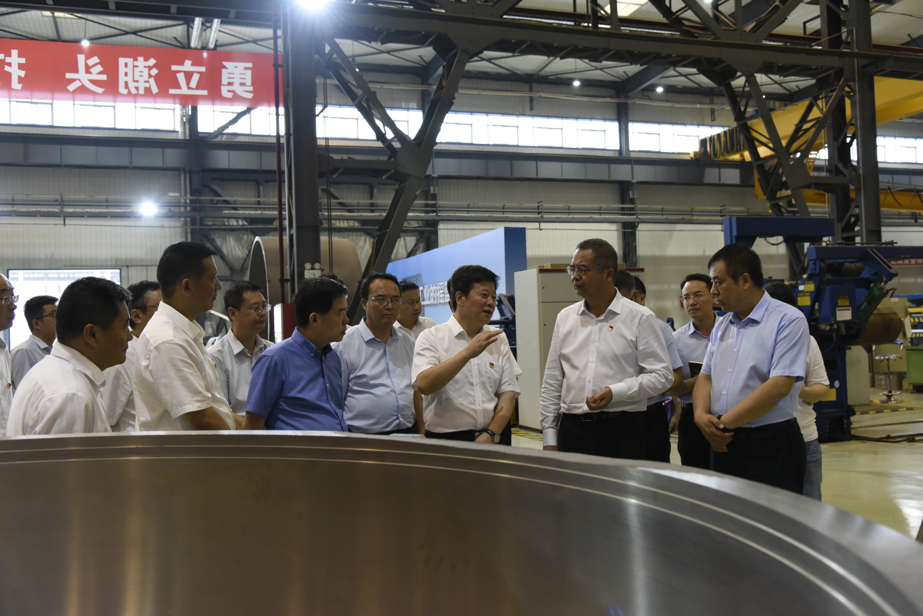 寶雞市委副書(shū)記、代市長(zhǎng)楊廣亭來(lái)公司調(diào)研