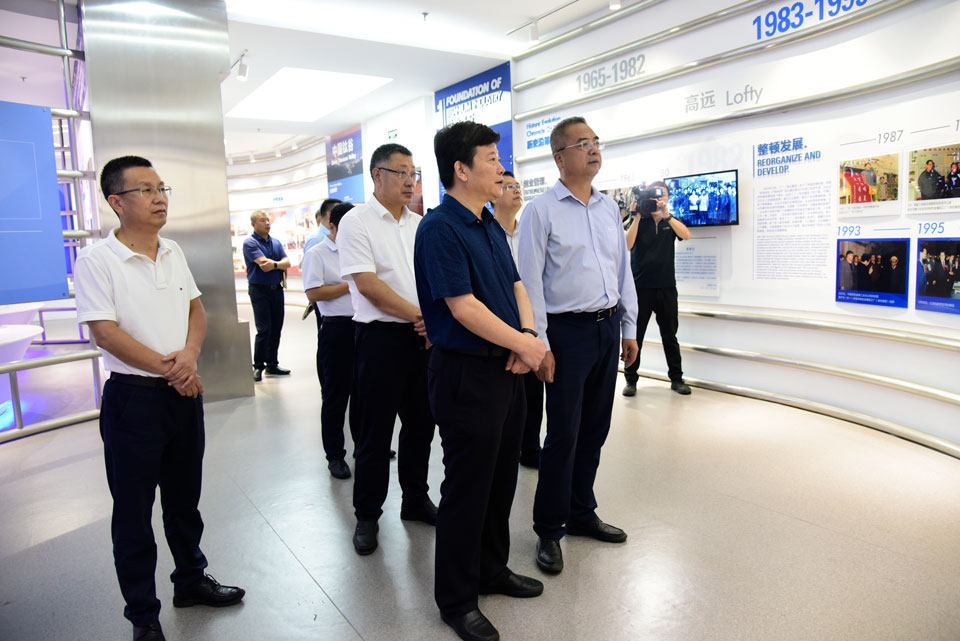 寶雞市市長楊廣亭來公司調(diào)研